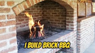 Building brick BBQ pečenjara od cigleroštilj  barbecueкамингриль [upl. by Dawson]