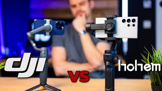 Best Smartphone Gimbal 2023 DJI Osmo Mobile 6 vs Hohem iSteady M6 [upl. by Hungarian]