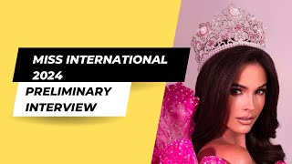 Miss International 2024 Preliminary Interview Competition Part 3 [upl. by Sug]