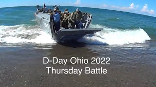 Americas Largest WWII Reenactment POV DDay Ohio 2022 Thursday Beach Landing [upl. by Reiche716]