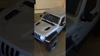 first impression  axial SCX6 Jeep JLU Wrangler 16 4WD Rock Crawler axial [upl. by Lathrope]