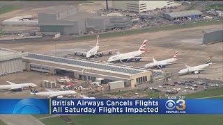 British Airways Cancels All Heathrow Gatwick Flights After Systems Outage [upl. by Nessa]