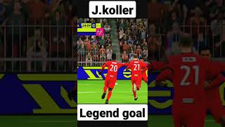 JKoller legend goal koller Koller goal short football legend cards pes shorts [upl. by Hernardo644]