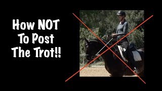 How NOT to Post the Trot [upl. by Danczyk810]