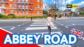 ABBEY ROAD LONDON  Whats it like to cross the famous Beatles Zebra Crossing at Abbey Road Studios [upl. by Ettenej]