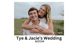 092724 Jacie Woelber amp Tye Sudbeck wedding [upl. by Forest]