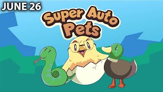 Learning how to learn Super Auto Pets [upl. by Georgina]