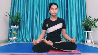 How to do Ujjayi Pranayama Ocean Breath Ujjayi Breathing  Pranayama for thyroid ujjayipranayama [upl. by Knox]