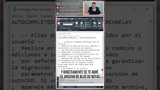 Cómo ABRIR el archivo para cambiar ALIAS en AutoCAD [upl. by Ahsikyw]