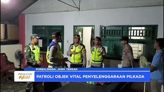 POLRES PURBALINGGA PATROLI SKALA BESAR HADAPI PILKADA SERENTAK [upl. by Scheers434]