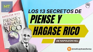 Los 13 Secretos de Piense y Hágase Rico de Napoleon Hill [upl. by Bainbrudge]