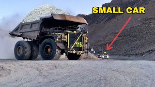 Largest Truck Transporting Copper Cat 797F  Komatsu 980E amp 930E  Open Pit Mine [upl. by Renaldo209]