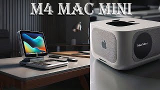 M4 Mac Mini Redesign  Leaks Trailer News Features 2024 [upl. by Atires]