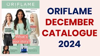 ORIFLAME DECEMBER CATALOGUE 2024 newproducts bestoffers christmasoffer workfromhome [upl. by Leidag]