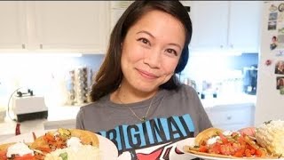 ASMR Mexican Fajitas Midnight Relaxing Cooking with Char [upl. by Gem]