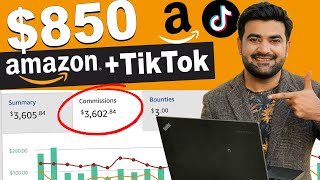 Tiktok  amazon Affiliate Earn 850 per Month By Marketing [upl. by Yleik]