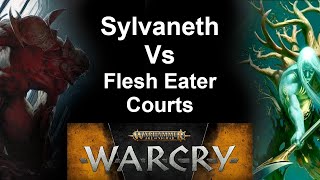 TTS Warcry Battle Report Sylvaneth vs Flesh Eater Court [upl. by Swiercz]