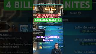 Get 4 BILLION nanites NOW  No Man’s Sky  💫Orbital 💫 nms nomanssky nomansskyorbital [upl. by Vinson]