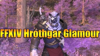 FFXIV Hrothgar Glamour [upl. by Eudo]