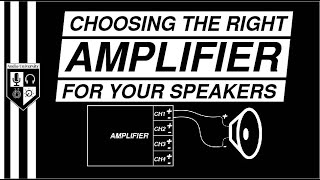 A SIMPLE Rule For Choosing An Amplifier  Ohms Watts amp More [upl. by Demitria]