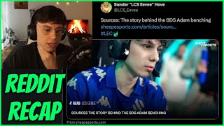 Caedrel Reacts To BDS Adam Situation MDK Myrwn Types XDD After Crazy Escape  Reddit Recap [upl. by Alisen855]