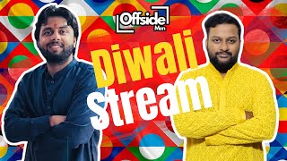 OFFSIDEMEN DIWALI SPECIAL STREAM  Ruben Amorim to Manchester United  CITY out of Carabao Cup [upl. by Buzz]