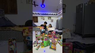 Fatakda 🧨 diwali minivlog rocket skyshot shopping video youtubeshorts [upl. by Audley264]