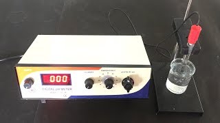 Digital pH Meter  Calibration and Working Demonstration English  Digital pH Meter  pH Testing [upl. by Haidabej]