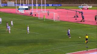 Algarve Cup JapanDenmark 2015 03 04 [upl. by Vudimir]