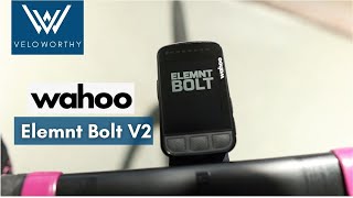 Wahoo Element Bolt V2 Unboxing Features and Comparison to V1 [upl. by Oiliduab]