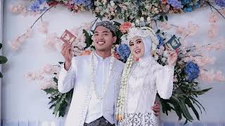 CINEMATIC WEDDING MELY amp TAUFIQ  SONY A6000 50MM [upl. by Aicenek]