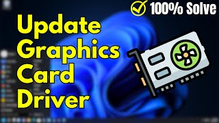 How to Update ANY Graphics Card Driver on Windows 1011 Intel AMD Nvidia in 2024 [upl. by Averell]