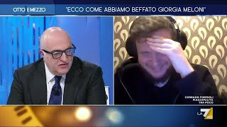 Mario Sechi Operazione dei servizi segreti russi Il comico russo lo sbeffeggia e se la ride [upl. by Nahshunn730]