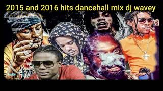 THROW BACK 2015 AND 2016 DANCEHALL MIX ALKALINE MAVADO VYBZ KARTEL POPCAAN MASICKA AND MORE [upl. by Llehsor]