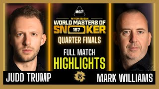 Judd Trump vs Mark Williams  Riyadh Season Snooker Championship  Full Highlights snooker2024 [upl. by Hera946]