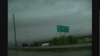 Funnel and damage in Hancock County OhioMay 25 2011 stormchase [upl. by Rozelle]