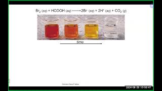 Chem 51 Lecture 82924 Ch 12 [upl. by Atiner]