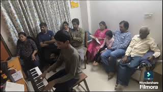 Christmas Family singing  Oh come all ye faithful l Bakthare varum l பக்தரே வாரும் [upl. by Kiryt]