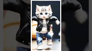 😺 Cat amazing danceshortsvideo viralanimalsdancevideo [upl. by Adroj]