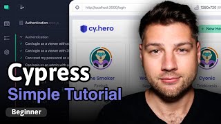 Cypress Testing with React  Simple Tutorial [upl. by Dylan277]