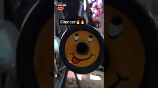 Bike silencer modification punjabi newsong song viralvideo automobile brarmodified love fun [upl. by Ahsas636]