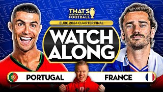 PORTUGAL vs FRANCE LIVE EURO 2024 with Mark GOLDBRIDGE LIVE [upl. by Malcah]