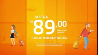 GOL  Promoção Nova Tarifa Light [upl. by Cai655]