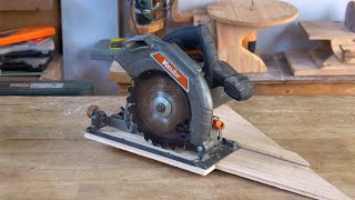 DIY Circular Saw Track Rail Guide For Perfect Crosscut Techniques [upl. by Asaph26]