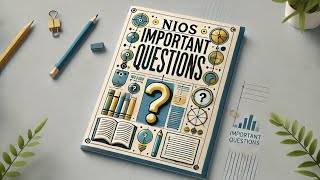 Nios English 202 10th class important questions for exam nios importantquestions 202English [upl. by Thedric]