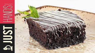 Chocolate syrup pie with a chocolate glaze  Akis Petretzikis [upl. by Nyllaf]