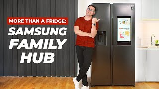 A closer look at the Samsung Family Hub Refrigerator  NextUpgrade Reviews [upl. by Meehan458]