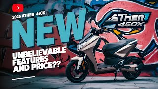 NEW 2025 Ather 450X The Scooter Revolution We’ve Been Waiting For [upl. by Nevada]