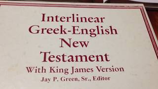 Interlinear Greek English Bible [upl. by Ajnat]