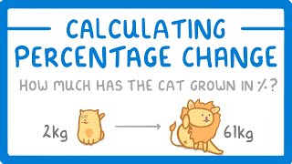 GCSE Maths  How to Calculate Percentage Change Increase or Decrease 94 [upl. by Eisak]